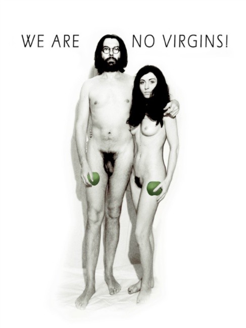 John & Yoko as Adam & Eve
