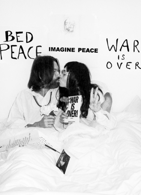 John & Yoko  Bed Peace