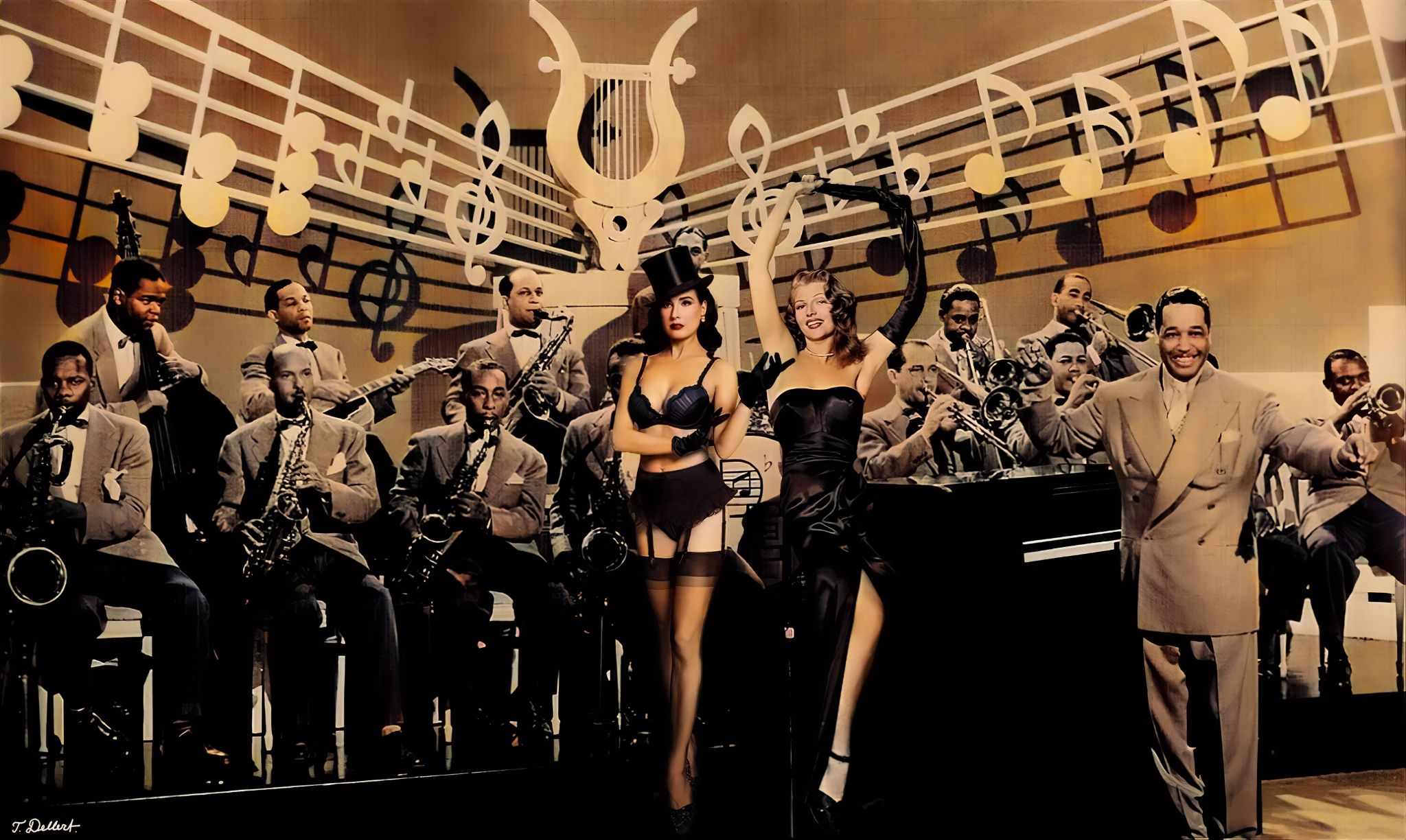 Colorize Dita and Gilda and Duke 